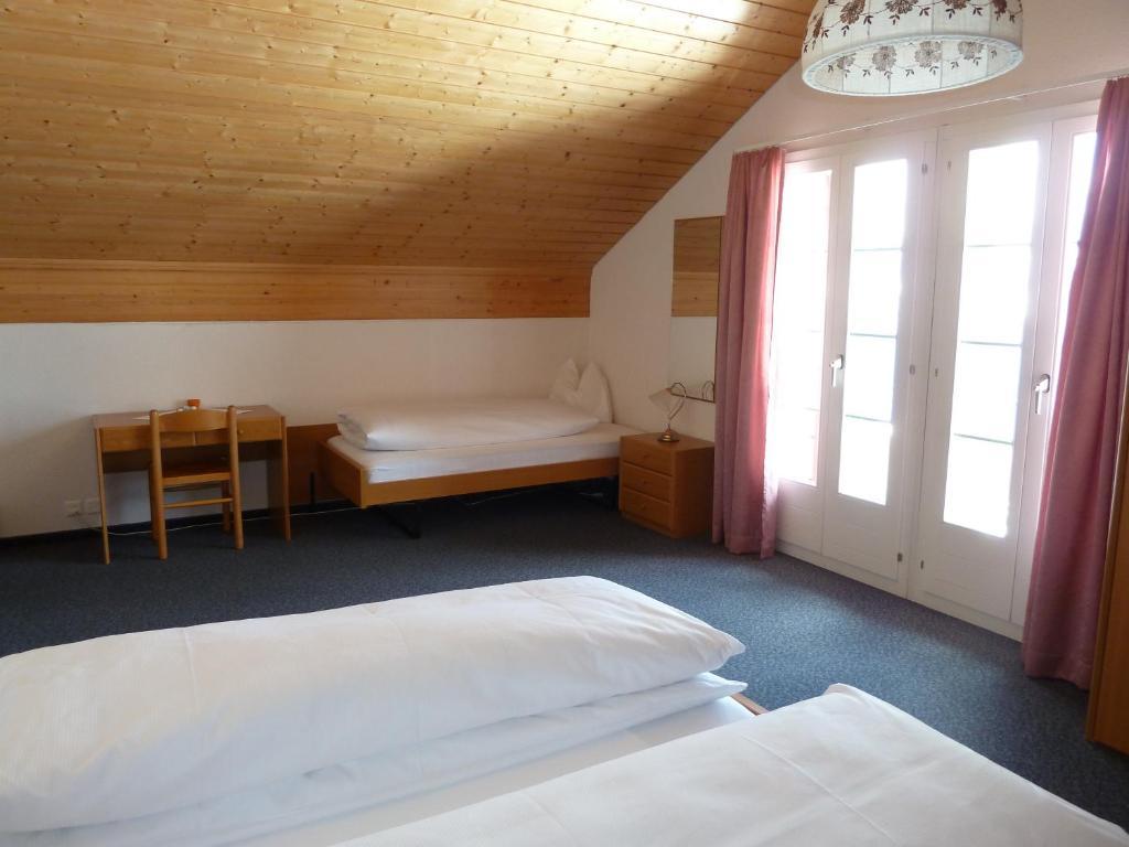 Hotel Berghaus Maennlichen Grindelwald Habitación foto